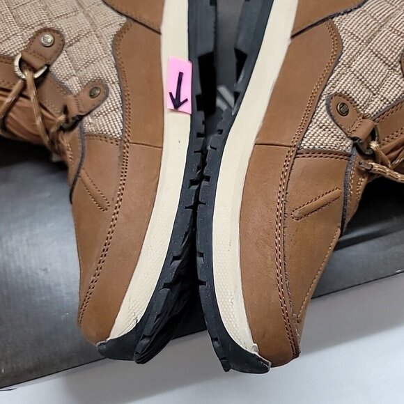 Bearpaw Bethany 1845W Leather Wool Sheepskin Brown Winter Boots Women's US 9 M - Picture 11 of 16